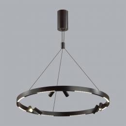 Odeon light 6683/103L HIGHTECH ODL24 203 Подвесной светильник брашир.черный/металл/акрил Разд. включение с ПДУ (инфракрасный) IP20 LED 103W 9270Лм 3000K BEVEREN  - 4 купить